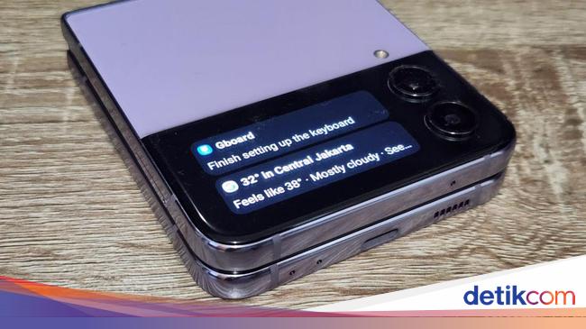 “Galaxy Z Flip 5: New Design Revealed with Larger External Screen – Jakarta”