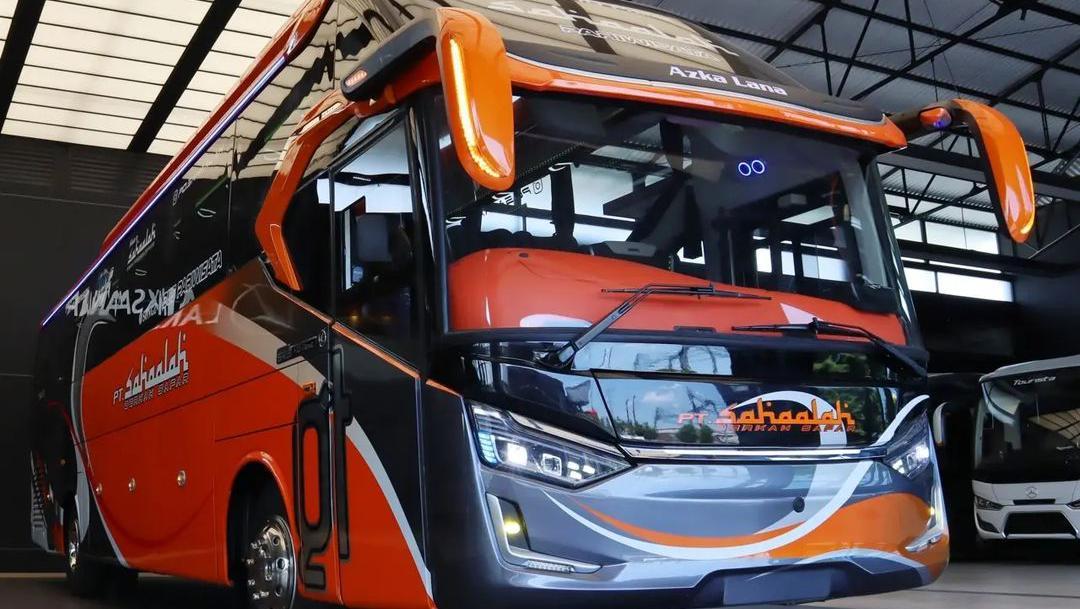 PO Sahaalah Rilis Bus Baru, Pakai Bodi Laksana Legacy SR3 Double Glass!