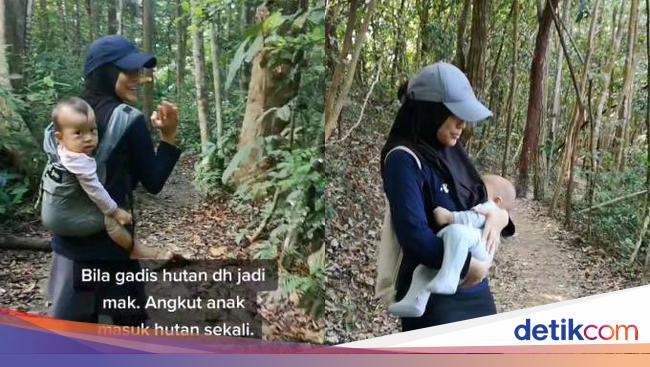 kisah-wanita-bawa-bayi-trekking-ke-hutan-sejak-usia-4-bulan-dikritik-netizen
