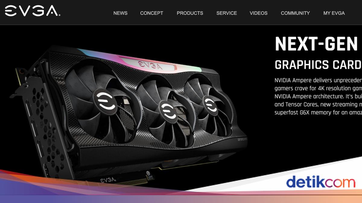 EVGA Setop Bikin Kartu Grafis Nvidia, Katanya Bikin Rugi