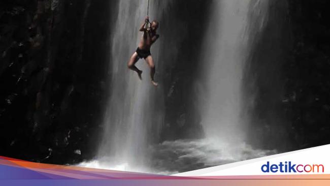 Cobain Swing Tarzan Di Air Terjun Campuhan Buleleng Berani Nggak