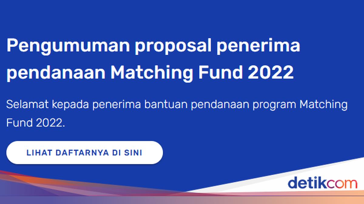 Kedaireka Rampungkan Program Matching Fund 2022, Total Pendanaan Capai ...
