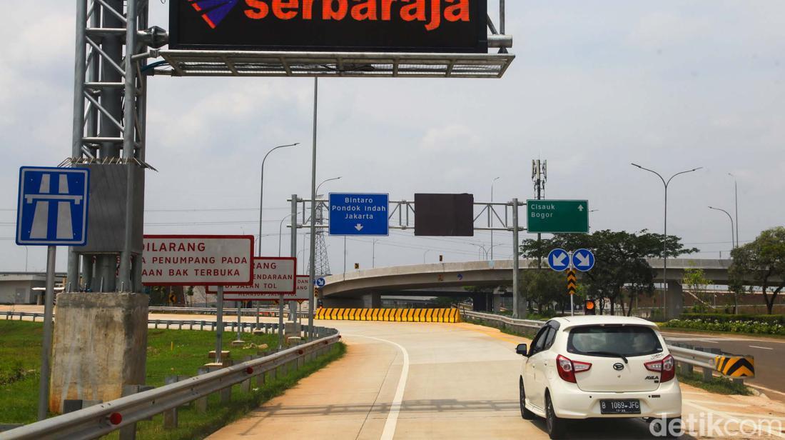 Melihat Tol Serpong-Balaraja Seksi 1A Yang Baru Diresmikan Jokowi