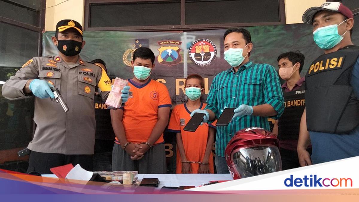 Pistol Mainan yang Dipakai Perampok Surabaya Beli di Gembong Rp 20 Ribu