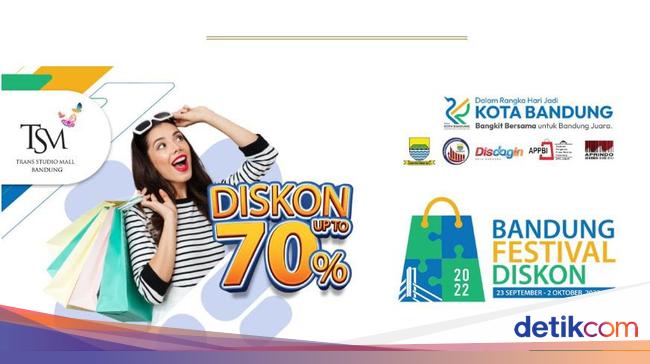Ada Diskon Up To 80 Persen di 21 Mal, Yuk Belanja di Bandung Great Sale 2025
