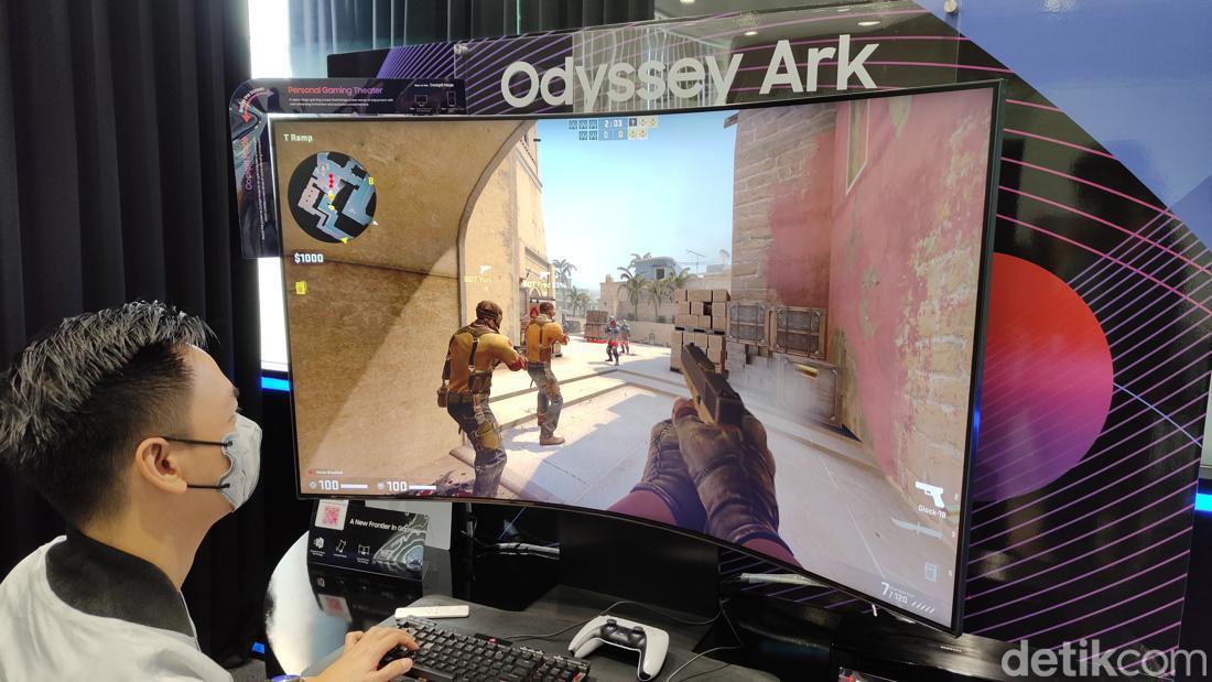 5 Fitur Unggulan Monitor Gaming Samsung Odyssey Ark