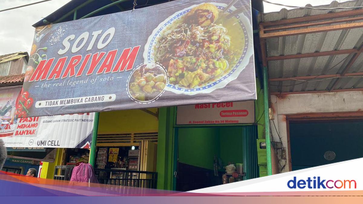 Slurpp! Segarnya Soto Mariyam yang Populer di Malang Sejak 80 Tahun Lalu