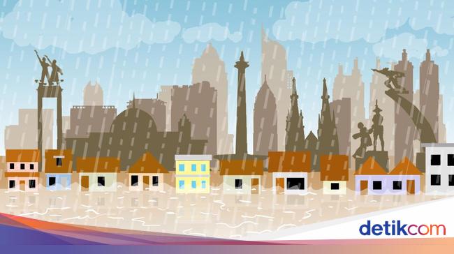 Update Banjir Jakarta Hari Ini 6 Oktober Titik Lokasi dan Kondisi