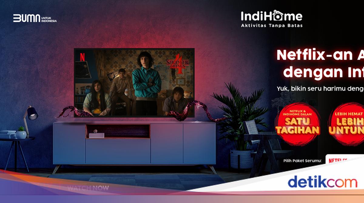 Ada Paket AddOn, Bayar IndiHome dan Netflix Kini Cukup Sekali Transaksi