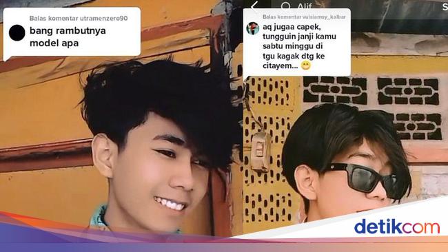 Cerita Tiktokers Alif Si Dilan Kw Yang Viral Karena Gaya Rambut Cepmek