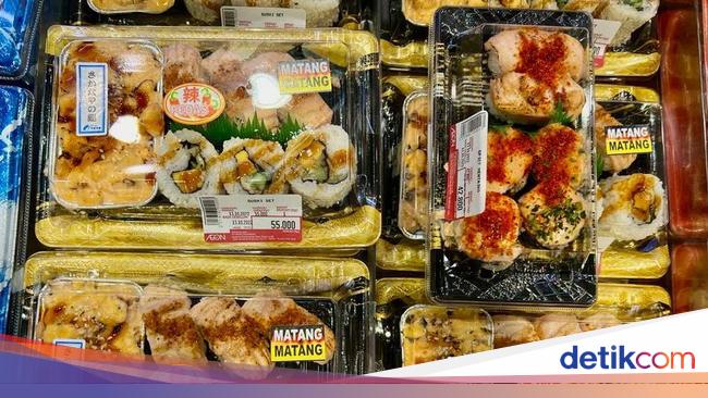 7 Supermarket yang Tawarkan Aneka Hidangan Sushi, Ini Lokasinya