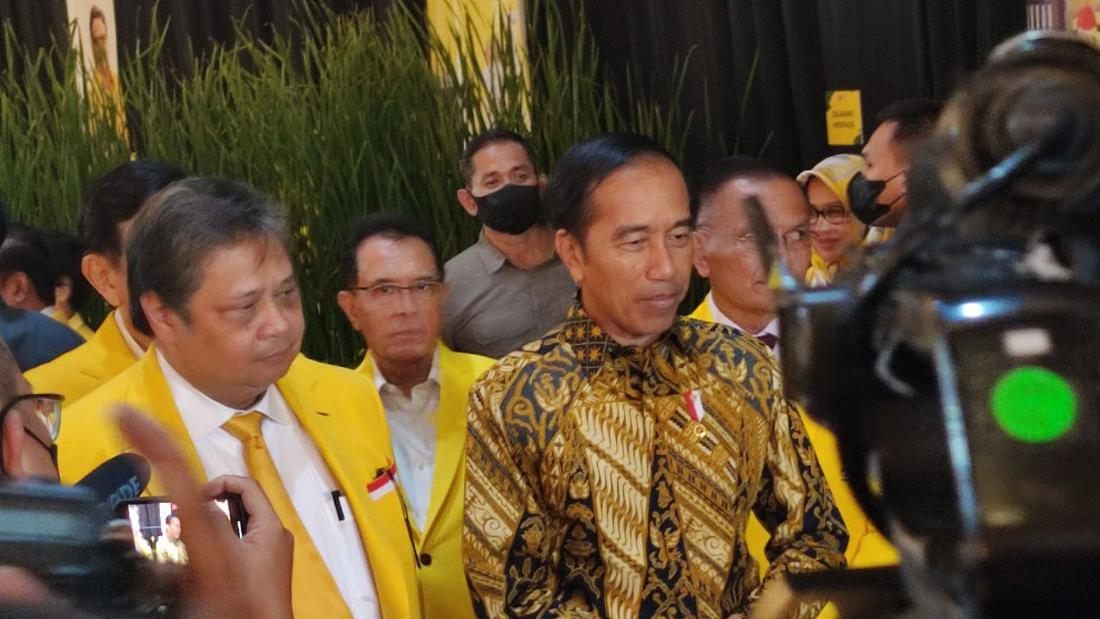 Airlangga Ungkap Jokowi Sudah Tahu Nama-nama Bakal Capres KIB