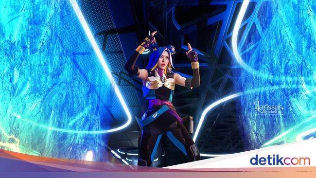 Keren Banget! Potret Cosplayer Larissa Rochefort Jadi Karakter Game