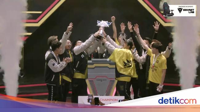 Para Tim Juara Turnamen Esports Nasional Sepanjang 2022