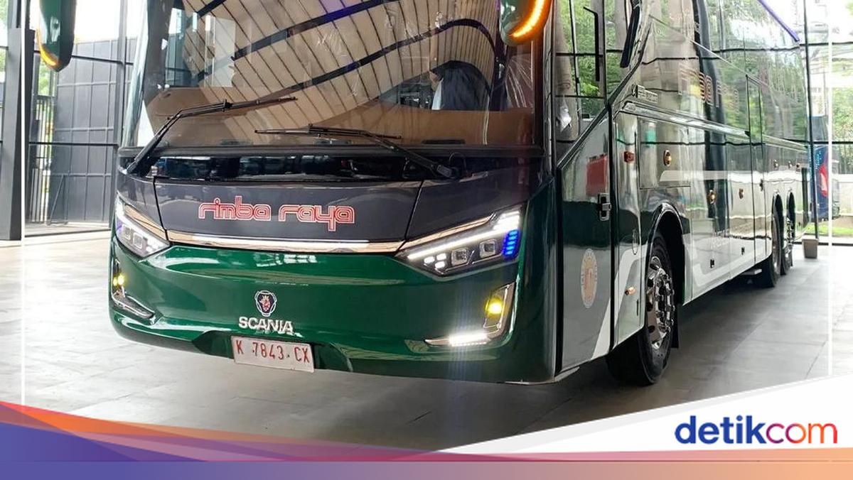 Bus Raya PO Rimba Raya Rilis Bus Pariwisata Baru: Sasis Scania, Bodi Laksana ...