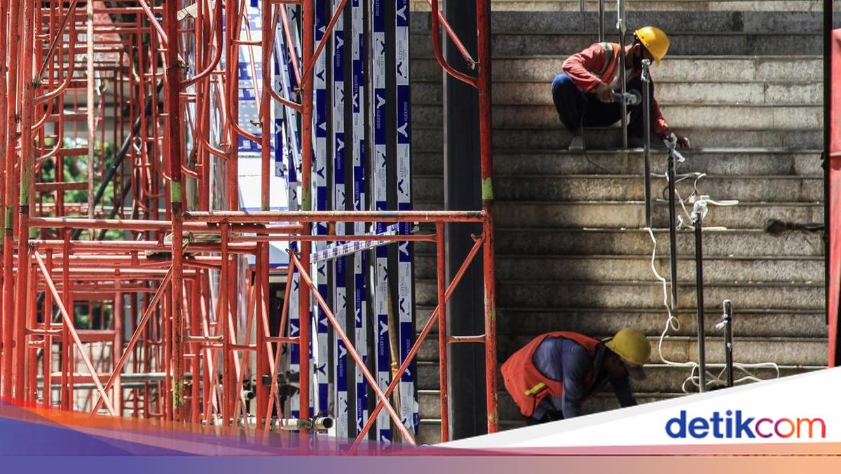 Progres Terkini Pembangunan Halte LRT Jabodebek di Jl Rasuna Said