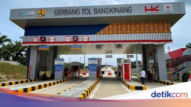 Sisa 9 Km Tol Pekanbaru-Bangkinang Selesai Dibangun