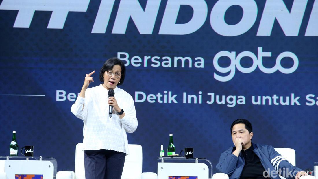 Rumus Indonesia Bahagia Versi Sri Mulyani Hingga Erick Thohir