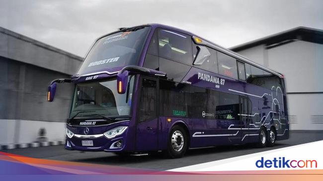 “Adiputro Jetbus 5: Latest Bus Body Launch by Adiputro in East Java”