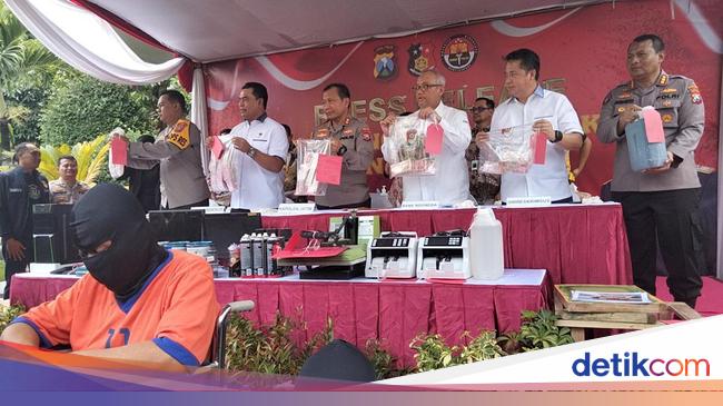 Komplotan Pembuat-Pengedar Uang Palsu Digulung, Upal Rp 808 Juta Disita