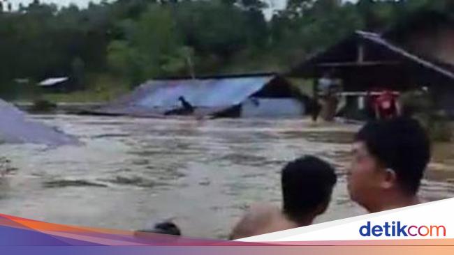 Banjir Bandang Terjang Pemukiman Di Minahasa Sulut 3 Rumah Hanyut