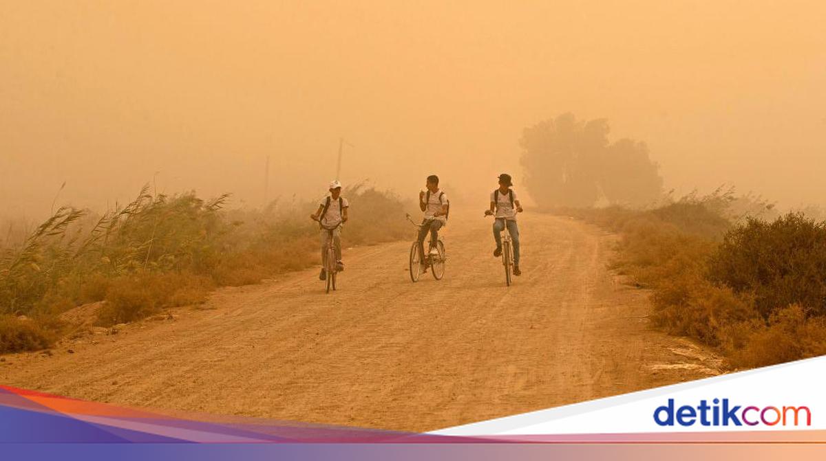 Kala Badai Pasir Kembali Menerjang Irak