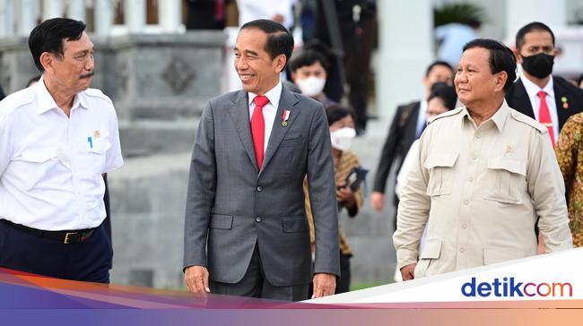 Luhut: Jokowi Terharu Prabowo Sampaikan Terima Kasih