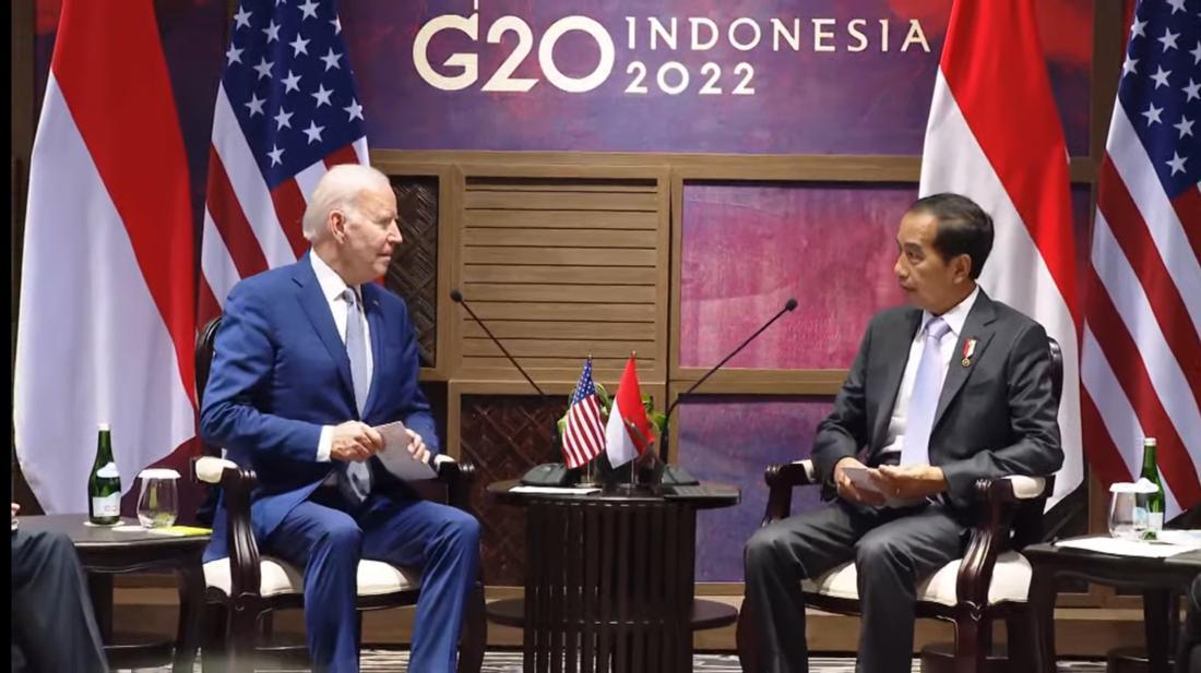 Jokowi Bertemu Joe Biden Di Bali, Apresiasi Hadir Di KTT G20