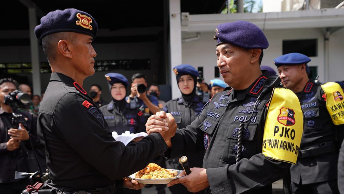 Kapolri: Selamat HUT Ke-77 Brimob, Jiwa Dan Ragamu Untuk Kemanusiaan