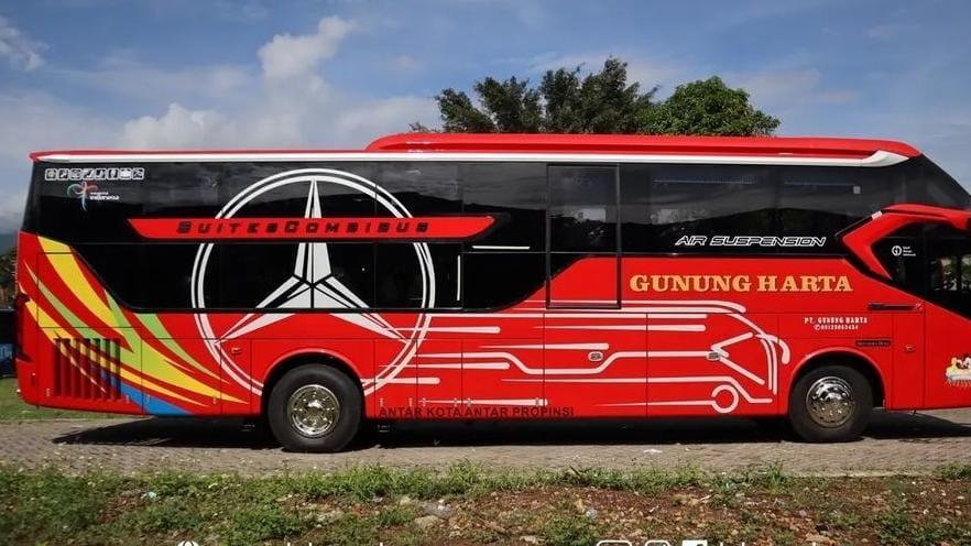 PO Gunung Harta Rilis Bus Suites Combi Dengan Bodi Legacy SR3