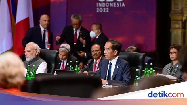 Jokowi received the Global Leadership Award for his role in the G20