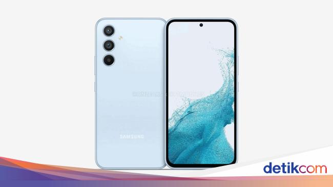 This is the Samsung Galaxy A54 5G which was released in January 2023