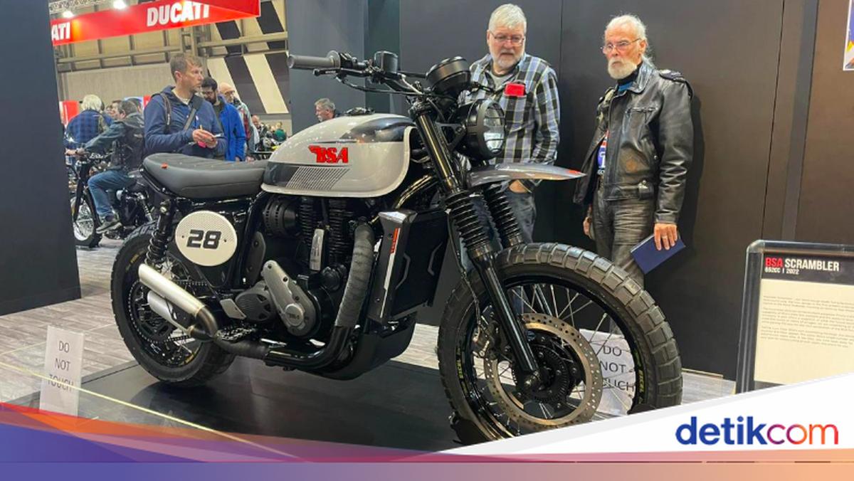 Comeback, BSA Kenalkan Motor Konsep Scrambler