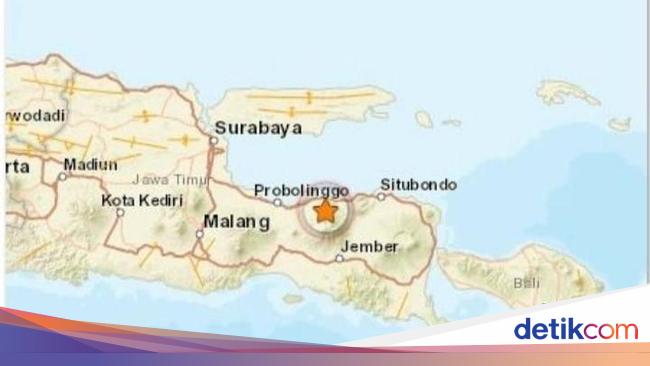 Probolinggo M 4.1 earthquake felt in Paiton