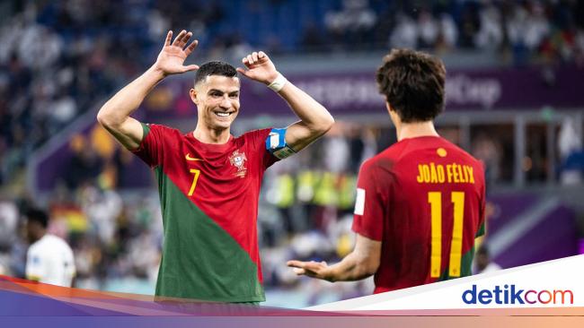 Rekor Baru Cristiano Ronaldo, Pemain Pertama Cetak Gol di 5 Piala Dunia