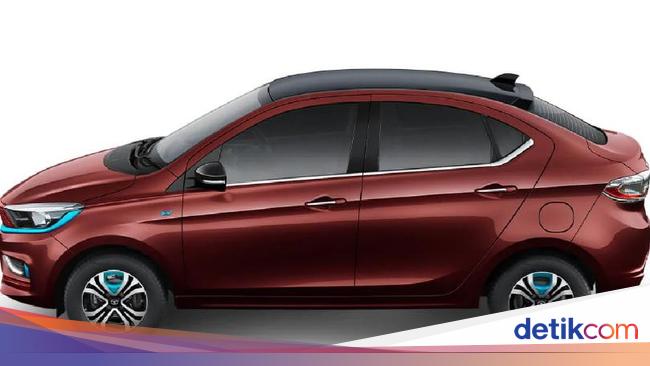 Portrait of Tata Tigor EV, sophisticated electric car sold for IDR 200 million