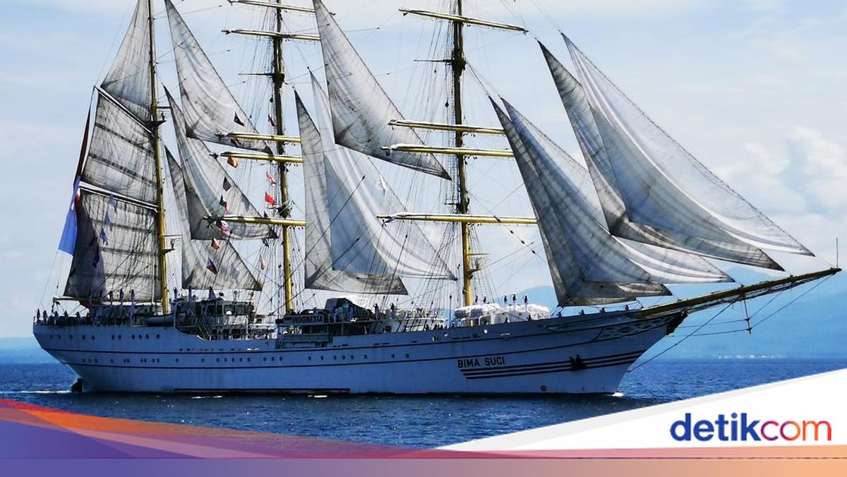 Spesifikasi KRI Bima Suci, Penerus Dewaruci yang Bermarkas di Surabaya
