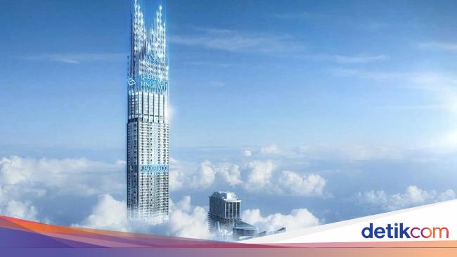 The rival of Burj Khalifa, the new name is Burj Binghatti