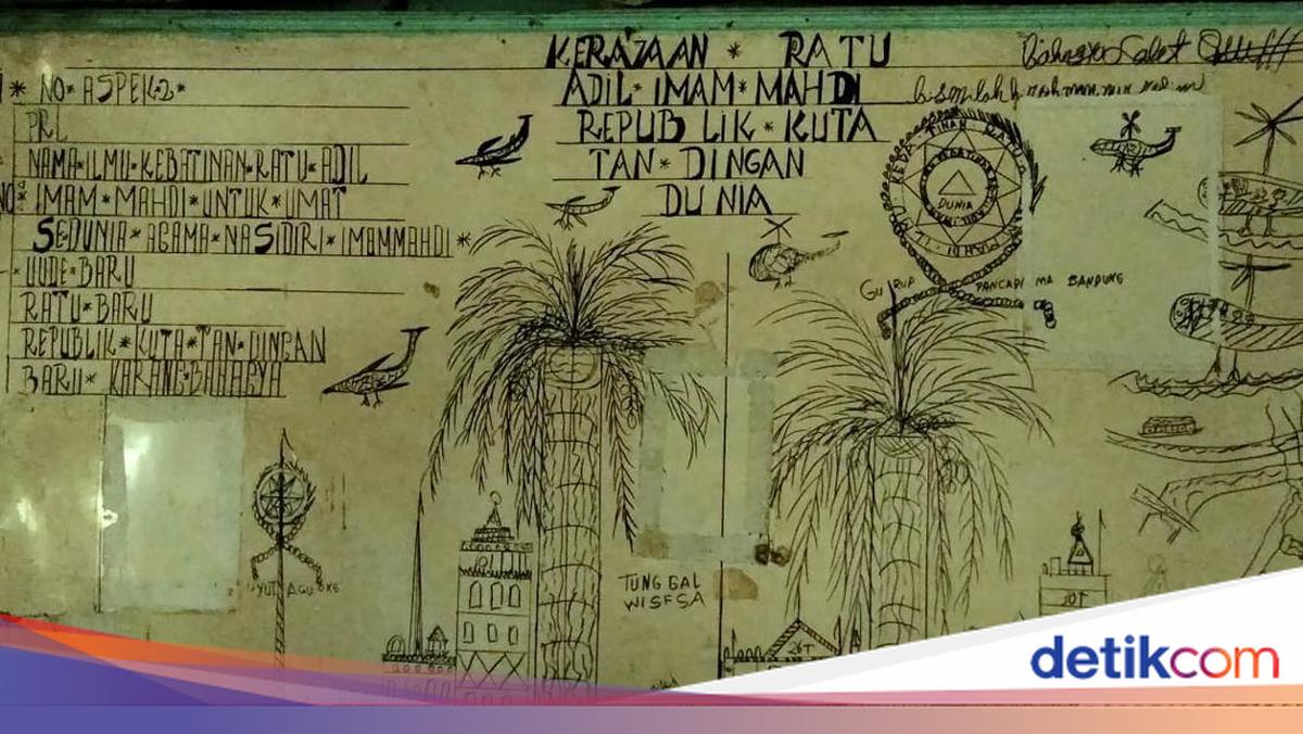 Ada Gambar Misterius di Kamar 'Imam Mahdi' Kutatandingan Karawang