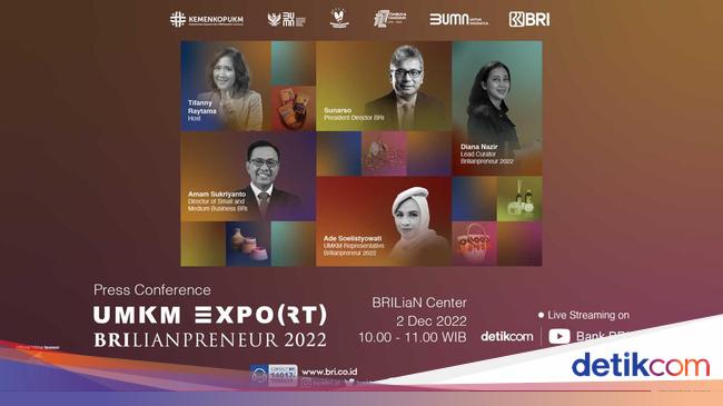 BRI offers UMKM Go Global through UMKM EXPO(RT) BRILIANPRENEUR 2022