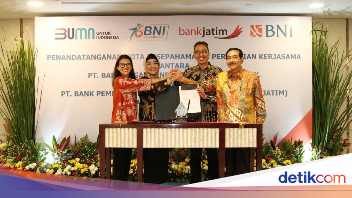 BNI Gandeng Bank Jatim Dukung Penguatan Ekonomi Digital di Jawa Timur