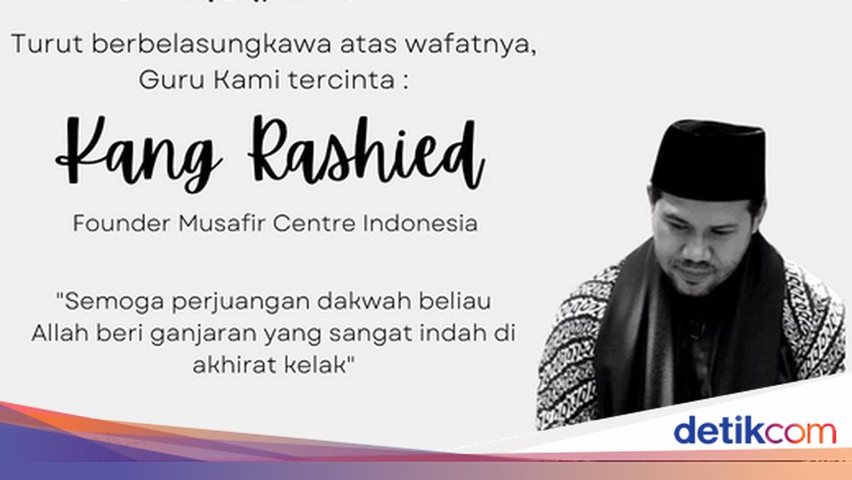 Innalilahi, Kang Rashied Pendiri Musafir Center Indonesia Meninggal Dunia