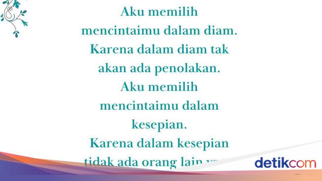10 Puisi Cinta dalam Diam, Pedih Menyayat Hati namun Manis - Puisi Cinta Dalam Diam 1 169 10 Puisi Cinta dalam Diam, Pedih Menyayat Hati namun Manis - Puisi Cinta Dalam Diam 1 169
