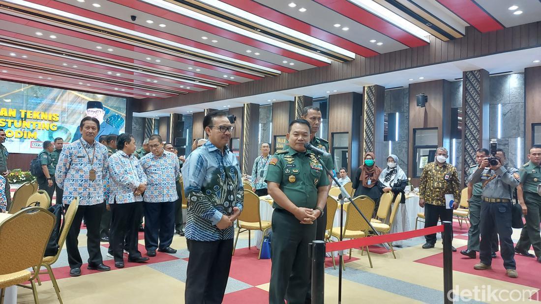 Jenderal Dudung: TNI AD Turun Gunung Dukung Percepatan Penurunan Stunting