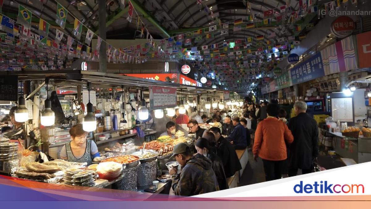 Kulineran ala Drakor! 5 Pasar Tradisional Korea Ini Selalu Dipadati Turis