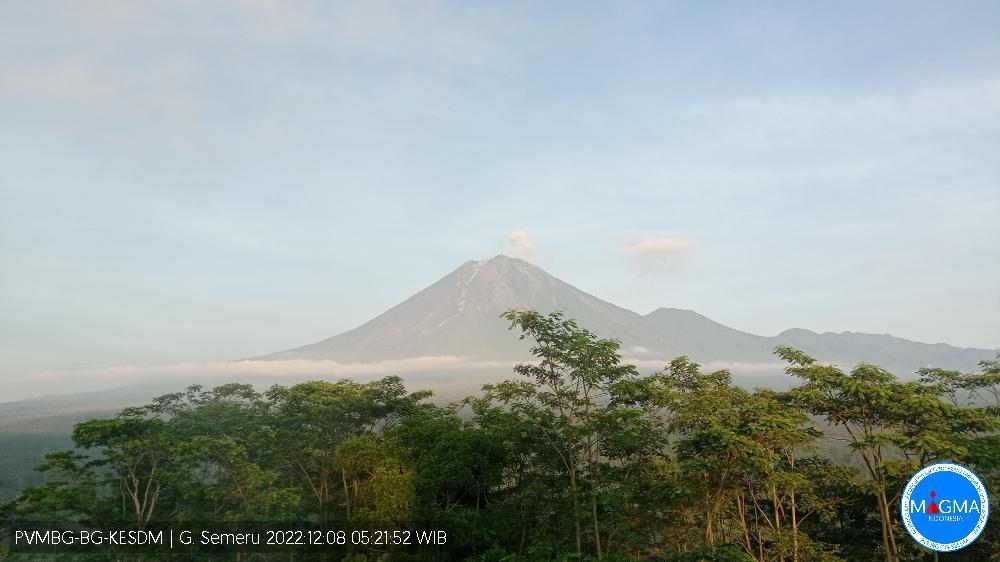 Gunung Semeru Kembali Erupsi, Tinggi Letusan 300 Meter Dari Puncak