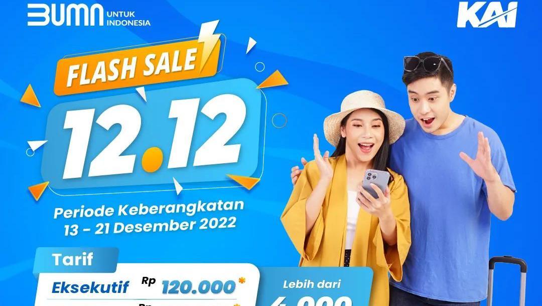 Serbu! Promo 12.12, KAI Tebar 16 Ribu Tiket Diskon, Cek Di Sini