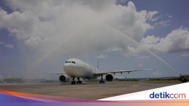 Garuda Tire Dislodges on Landing at Tanjungpinang