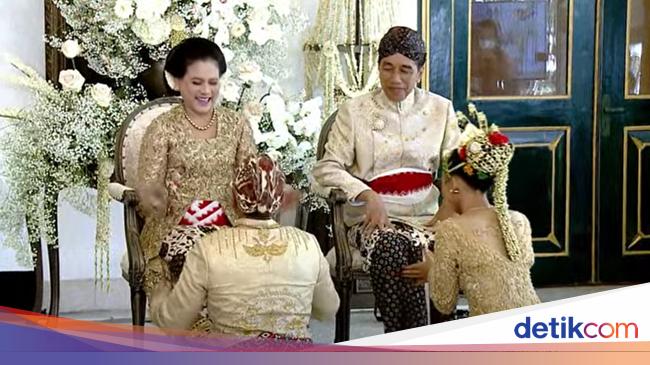 Jokowi Plong Kaesang married, Iriana: together again