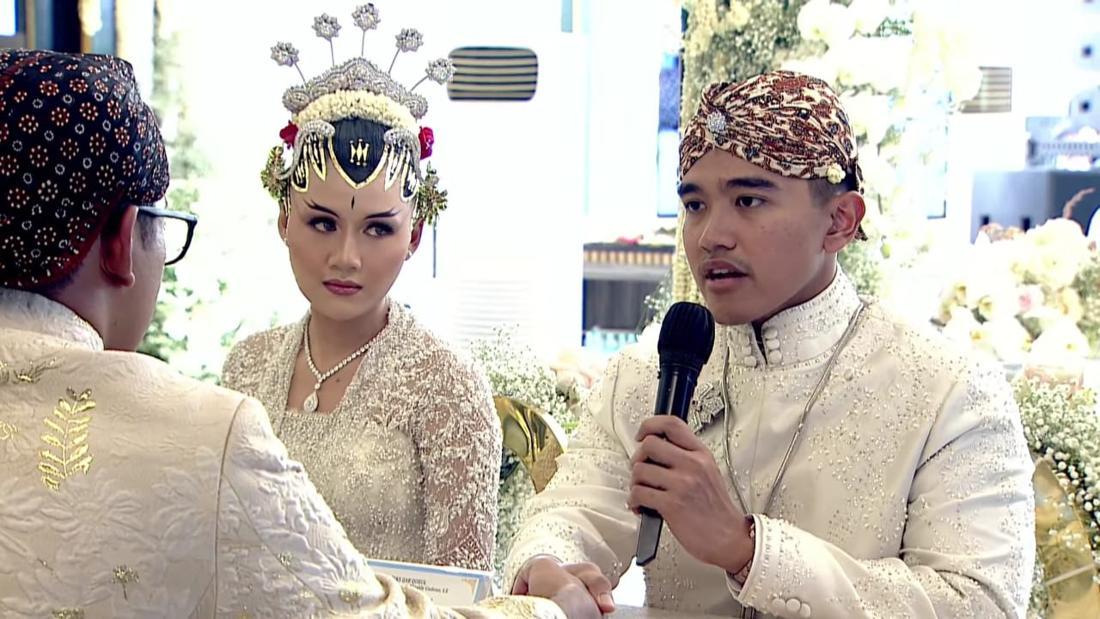 Video: Momen Bahagia Akad Nikah Kaesang-Erina